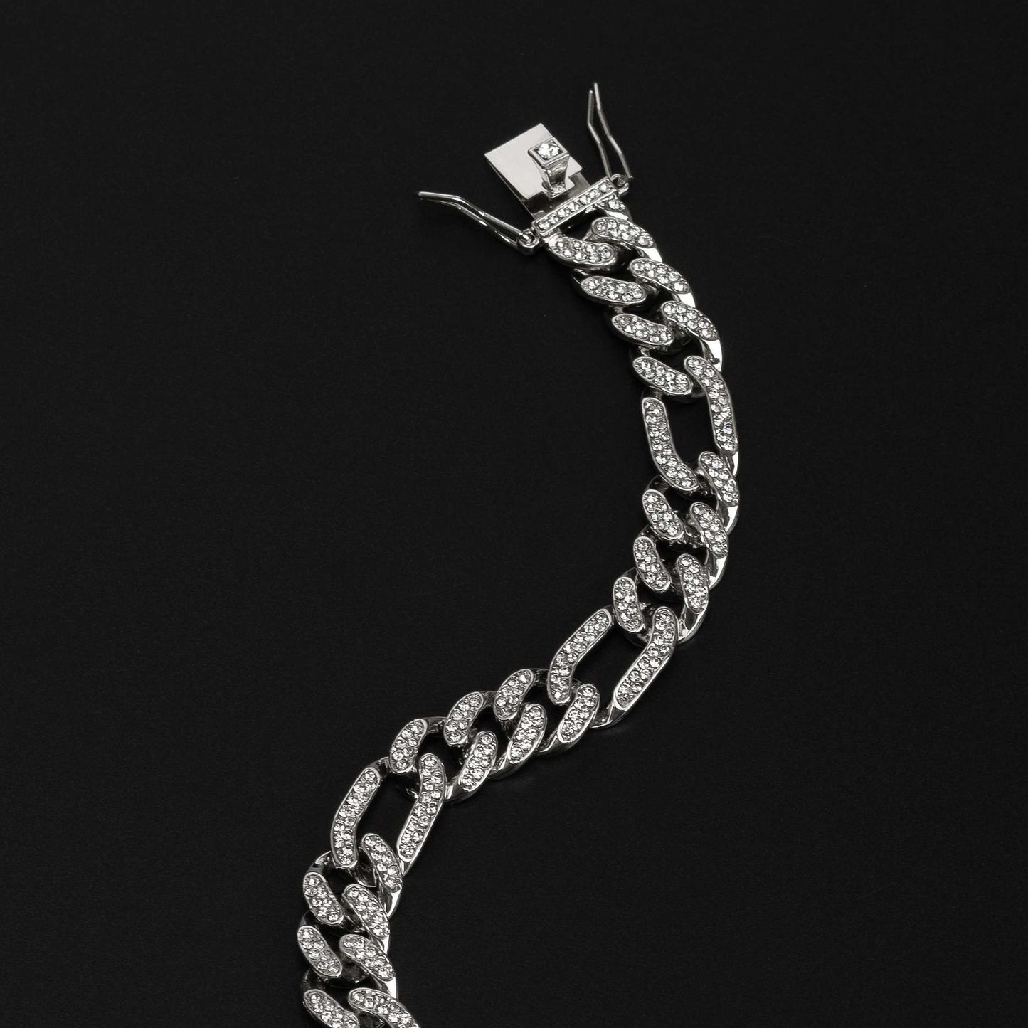 ICED LONG LINK BRACELET