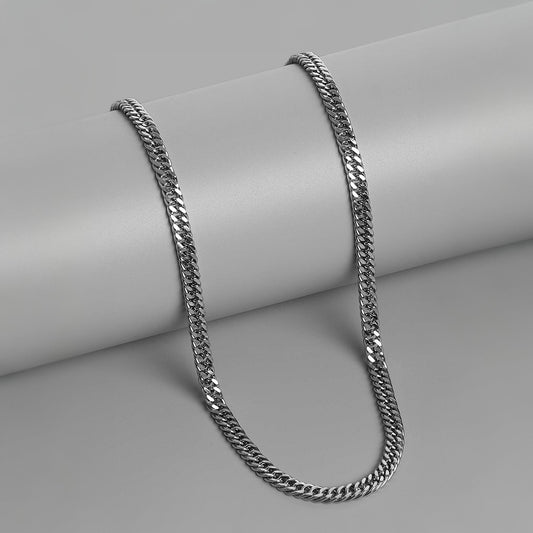 FIX FLAT LINK SILVER CHAIN