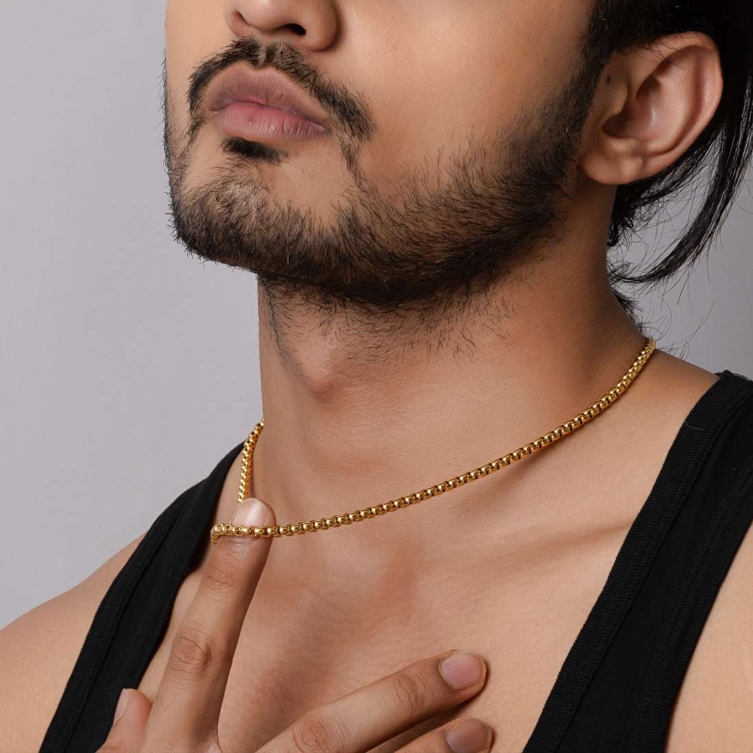 LUXE LARIAT 18K GOLD PLATED CHAIN
