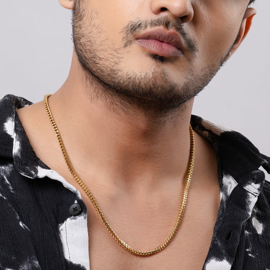 URBAN CHARM 18K GOLD PLATED CHAIN