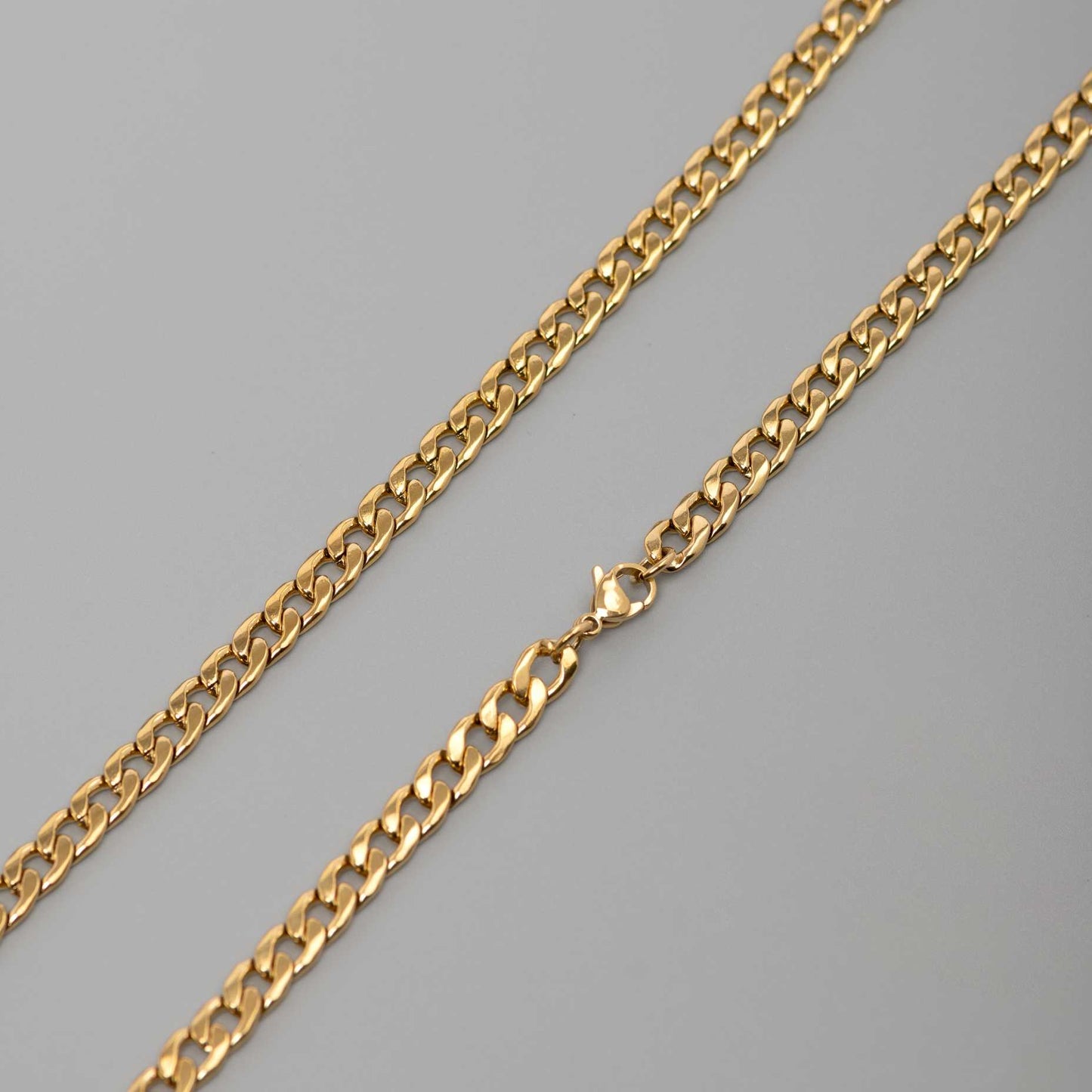 CUBAN 18K GOLD PLATED CHAIN