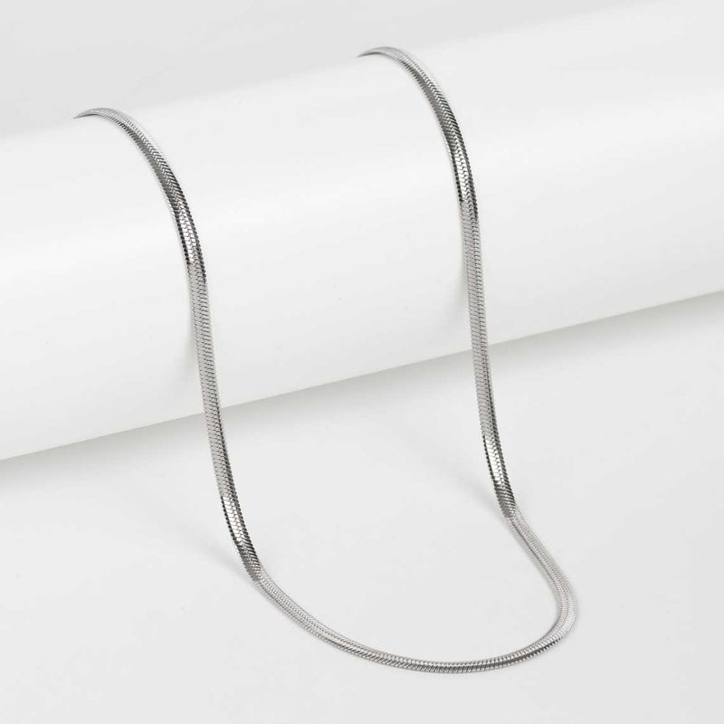 Mini Snake Silver Chain