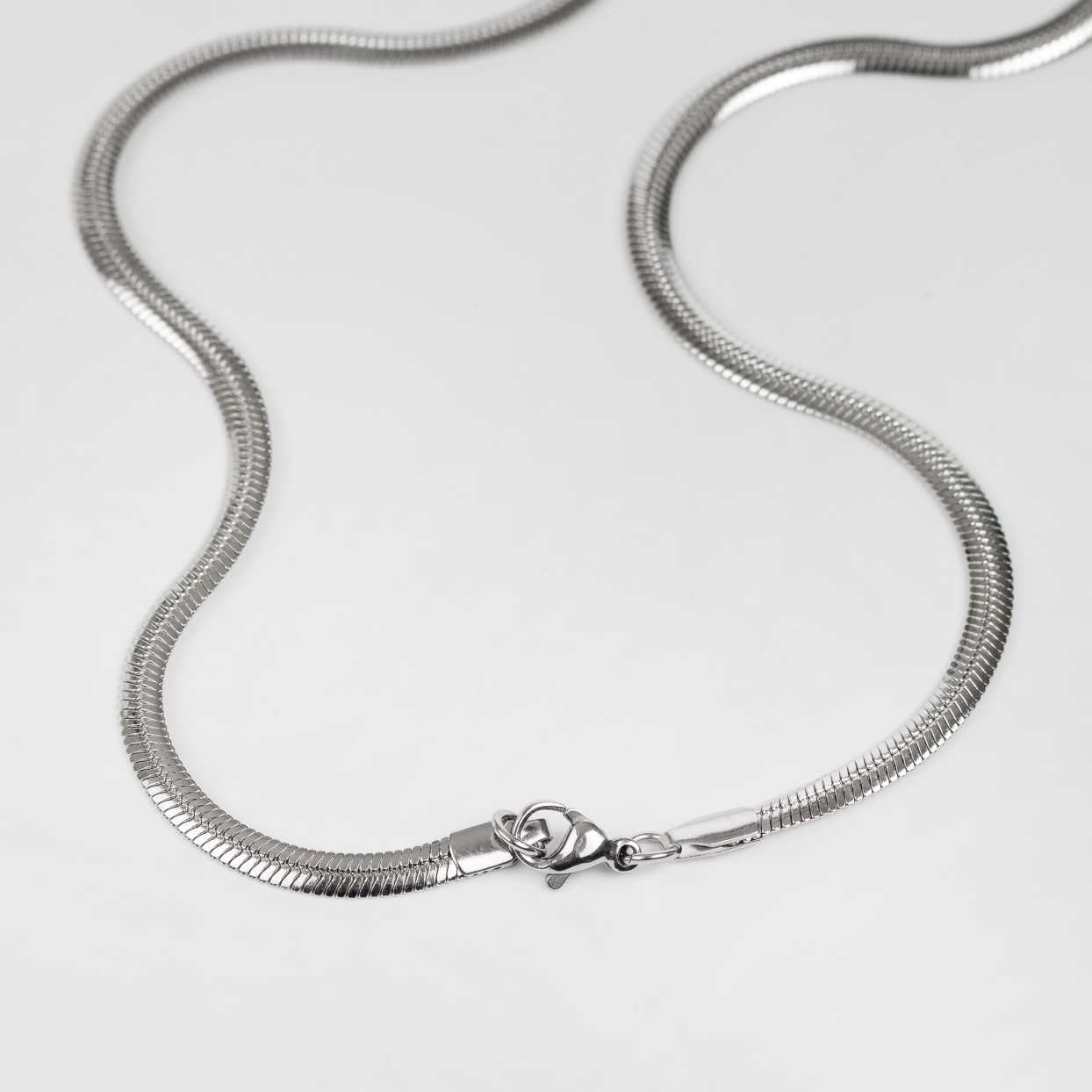 MINI SNAKE SILVER CHAIN