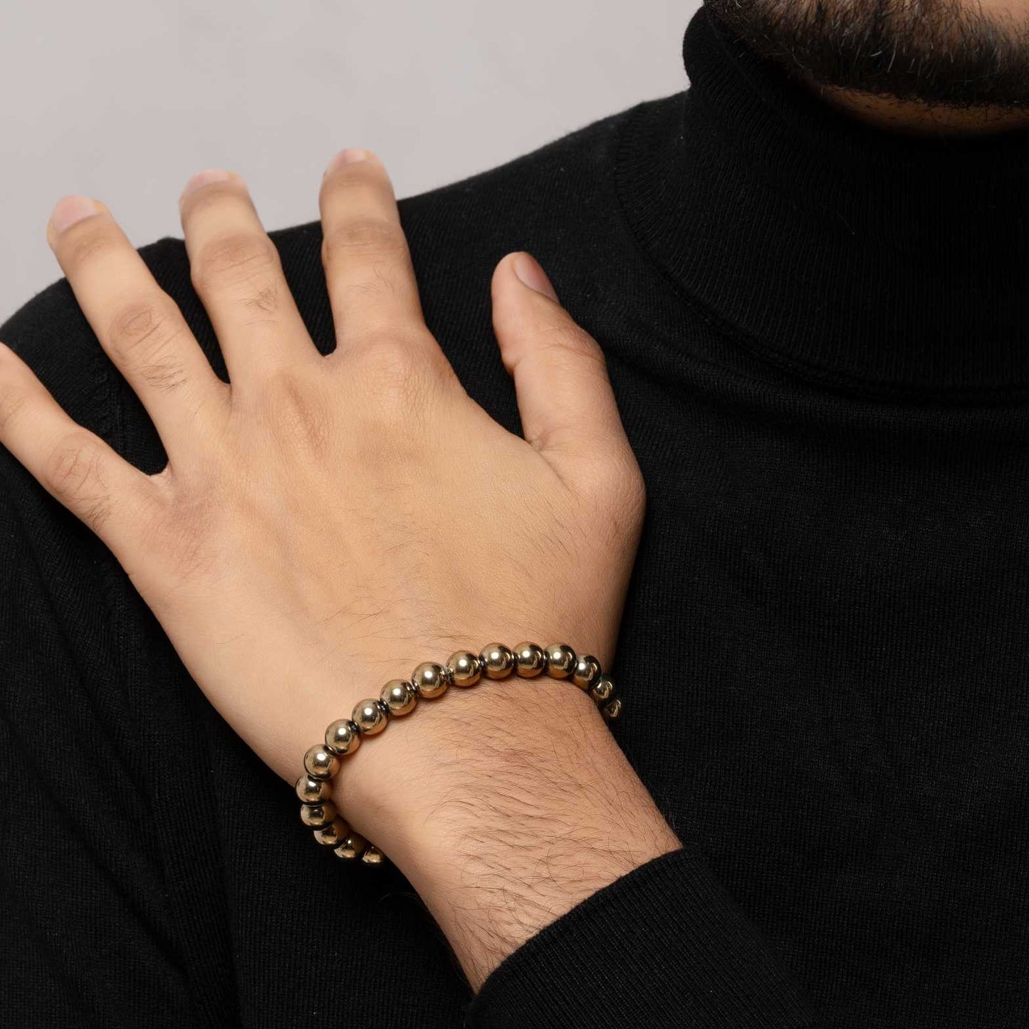 Gold Hematite Bracelet