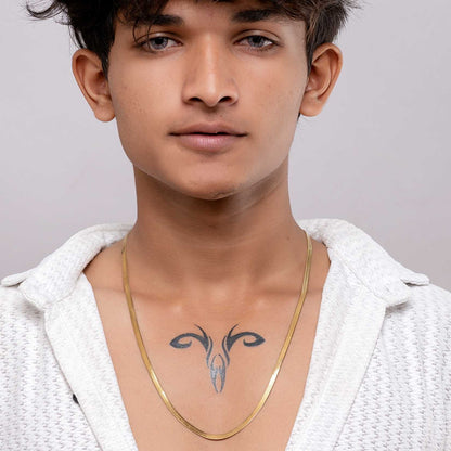 GOLDEN VIPER 18K GOLD PLATED CHAIN