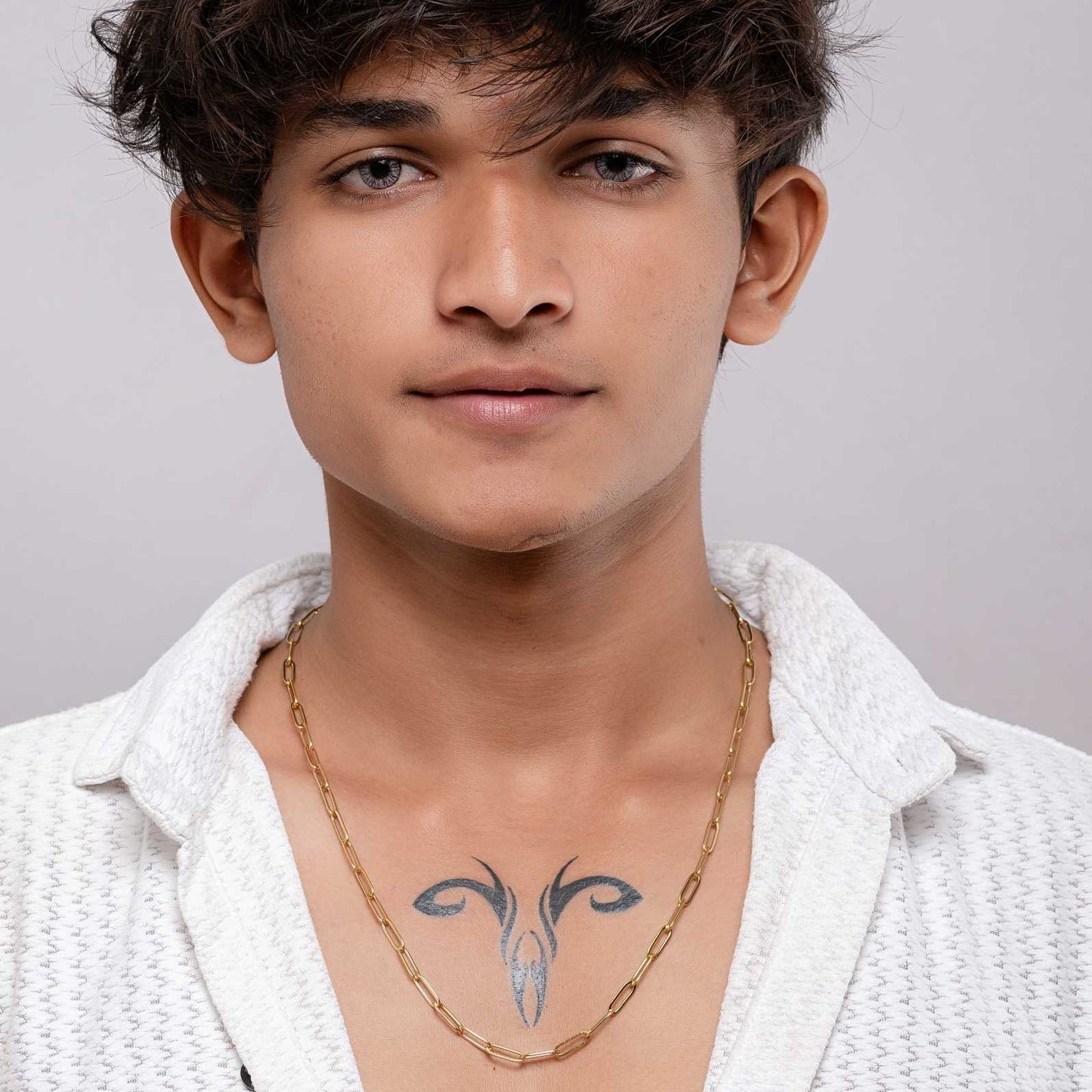 VORTEX 18K GOLD PLATED CHAIN