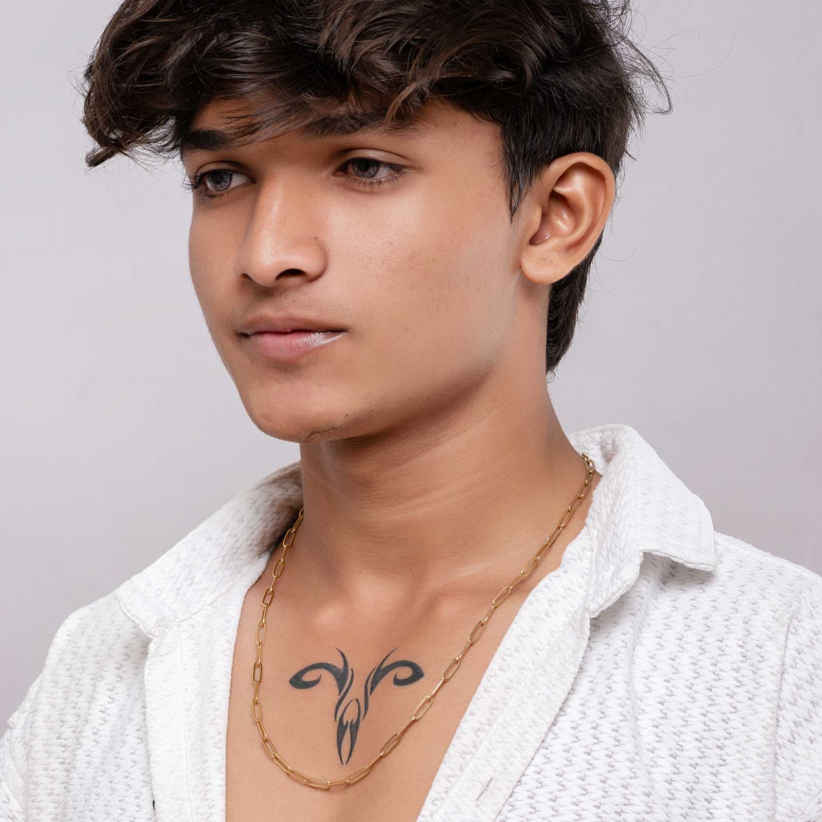 Vortex 18K Gold Plated Chain