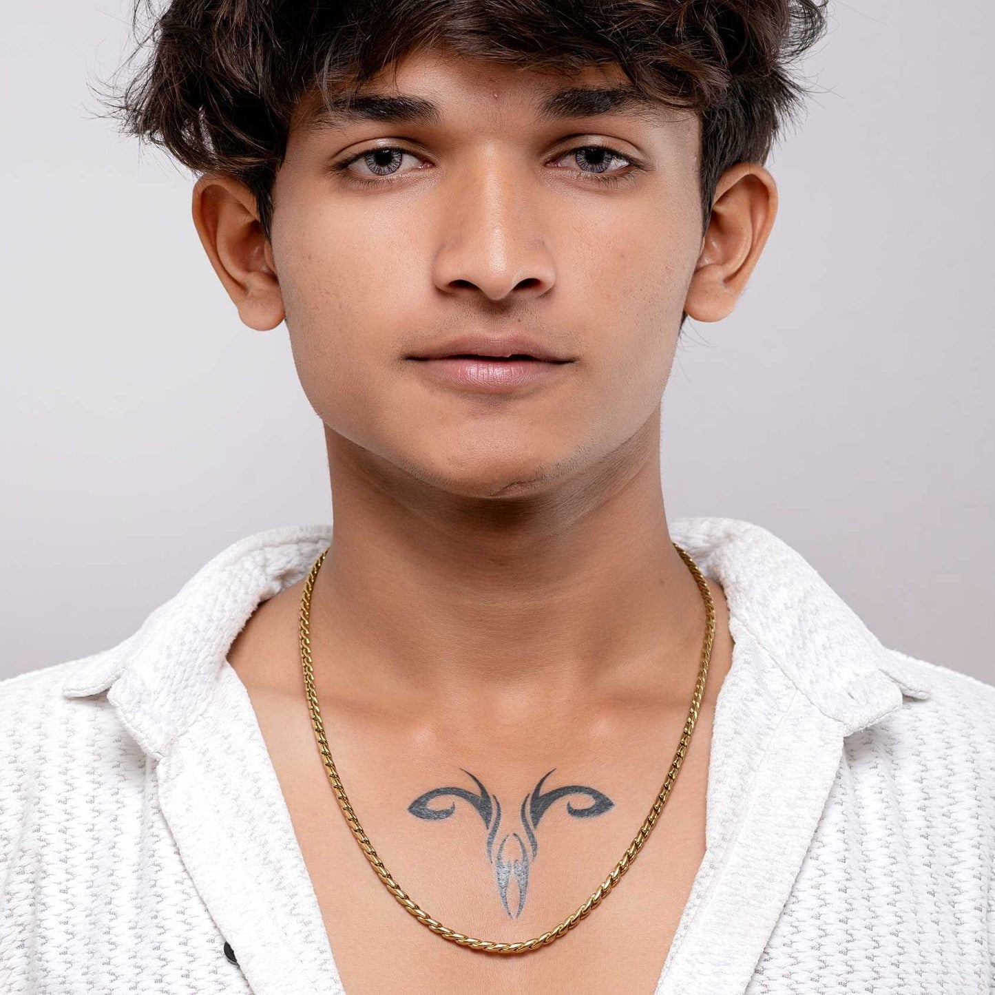 ROYAL TWIST 18K GOLD PLATED CHAIN