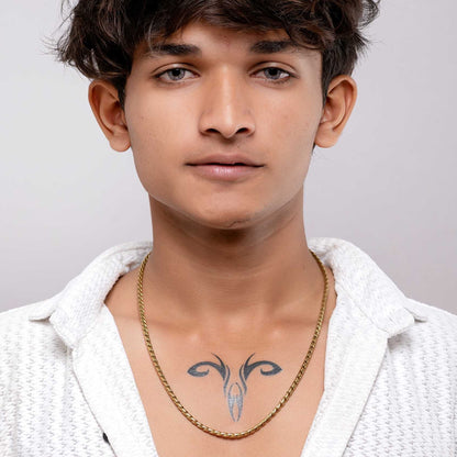 ROYAL TWIST 18K GOLD PLATED CHAIN