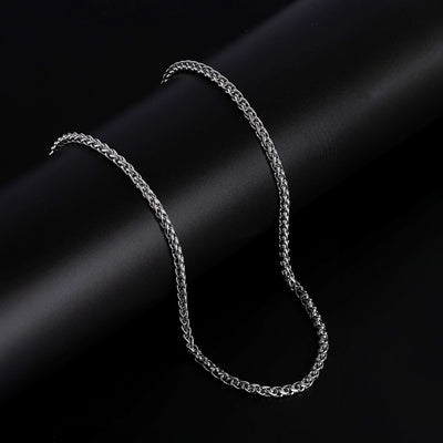 ROLLING SILVER CHAIN