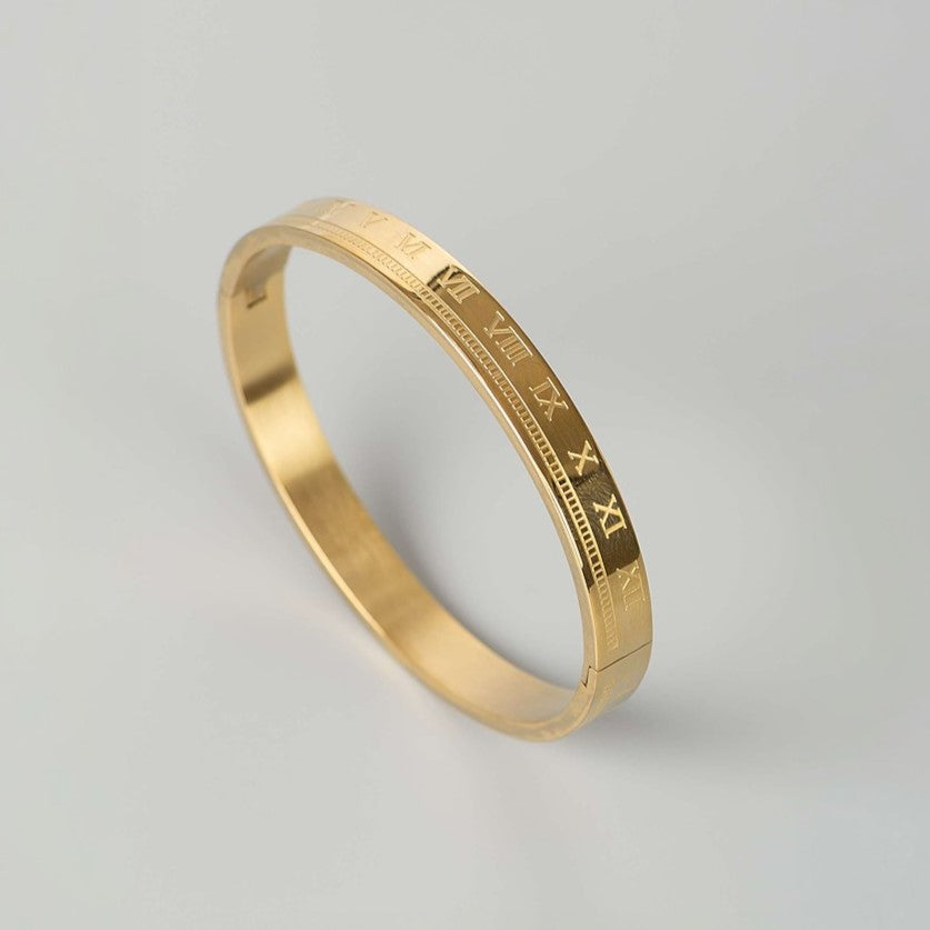 Roman Time Gold Kada