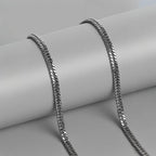 Fix Flat Link Silver Chain