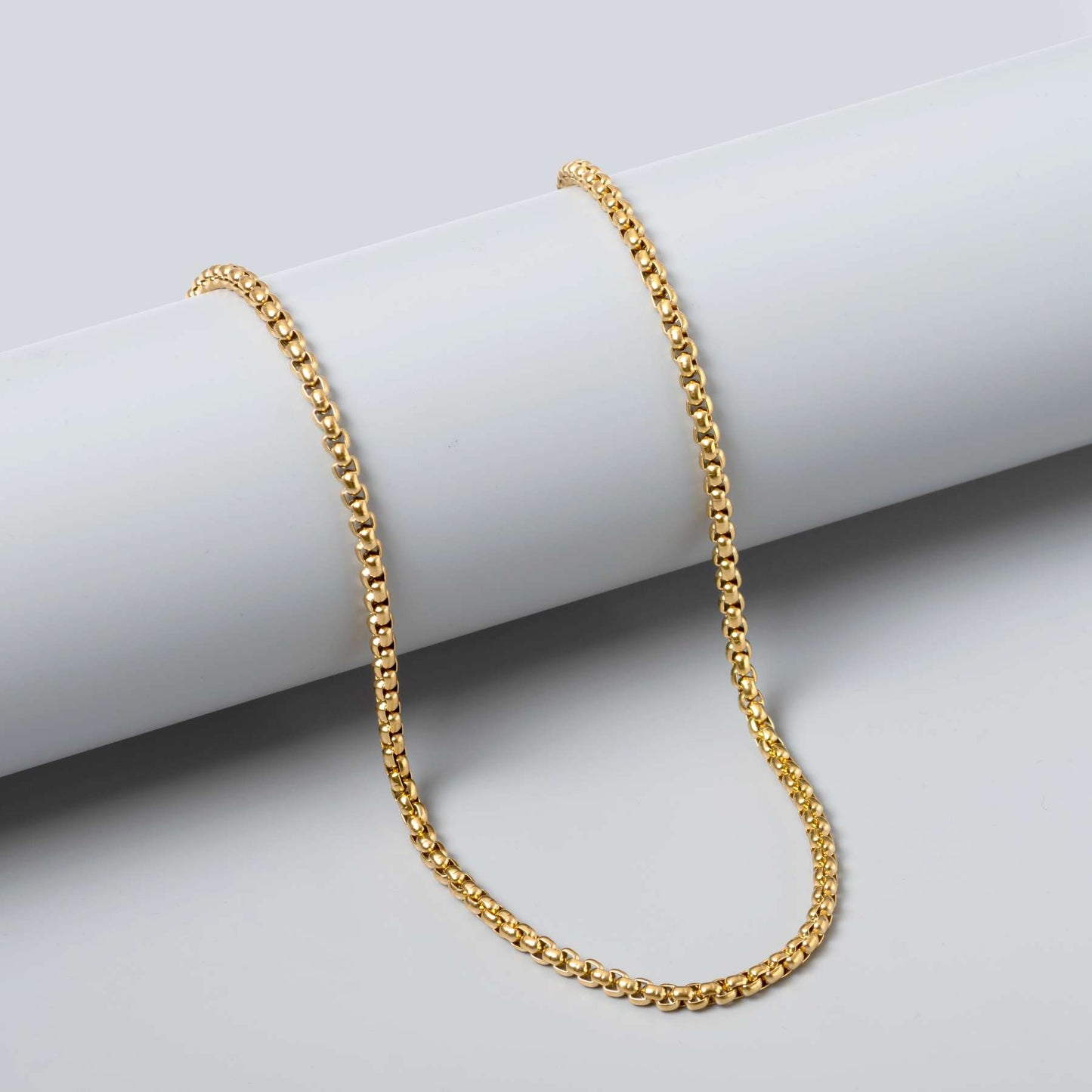 LUXE LARIAT 18K GOLD PLATED CHAIN