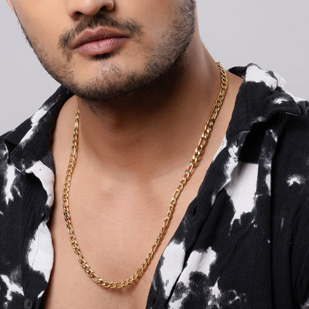 Long Link 18K Gold Plated Chain