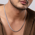 Bold Collar Silver Chain