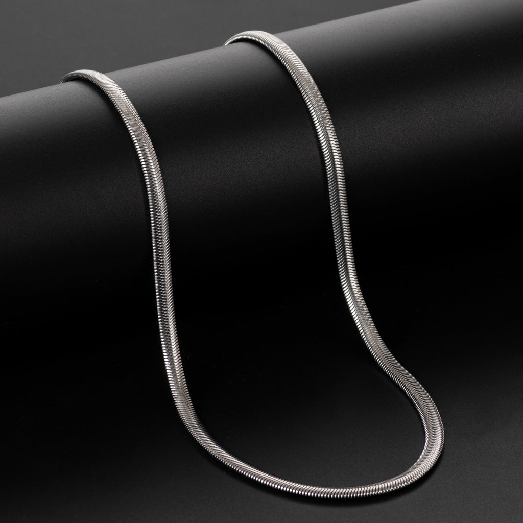 Bold Collar Silver Chain