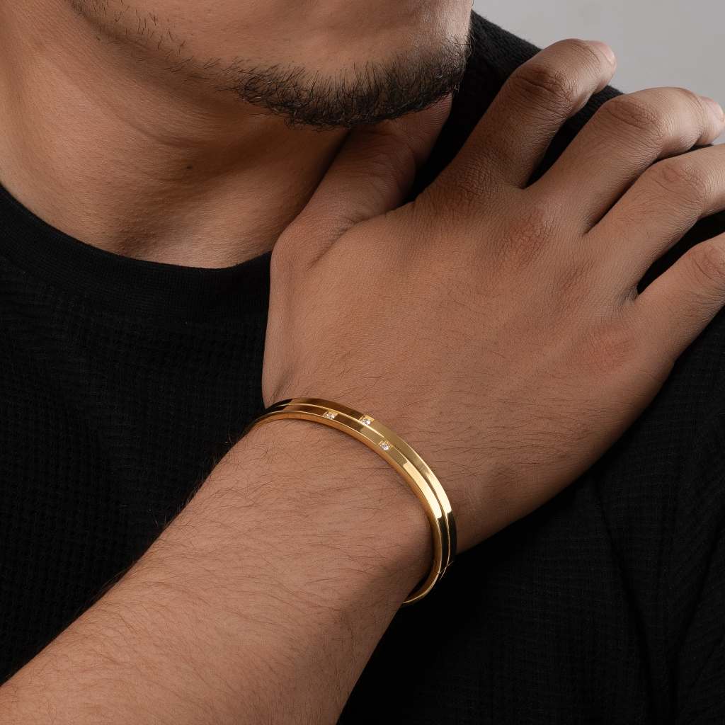 Gold Dust Diamond Kada