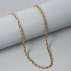 Rope Link 18K Gold Plated Chain