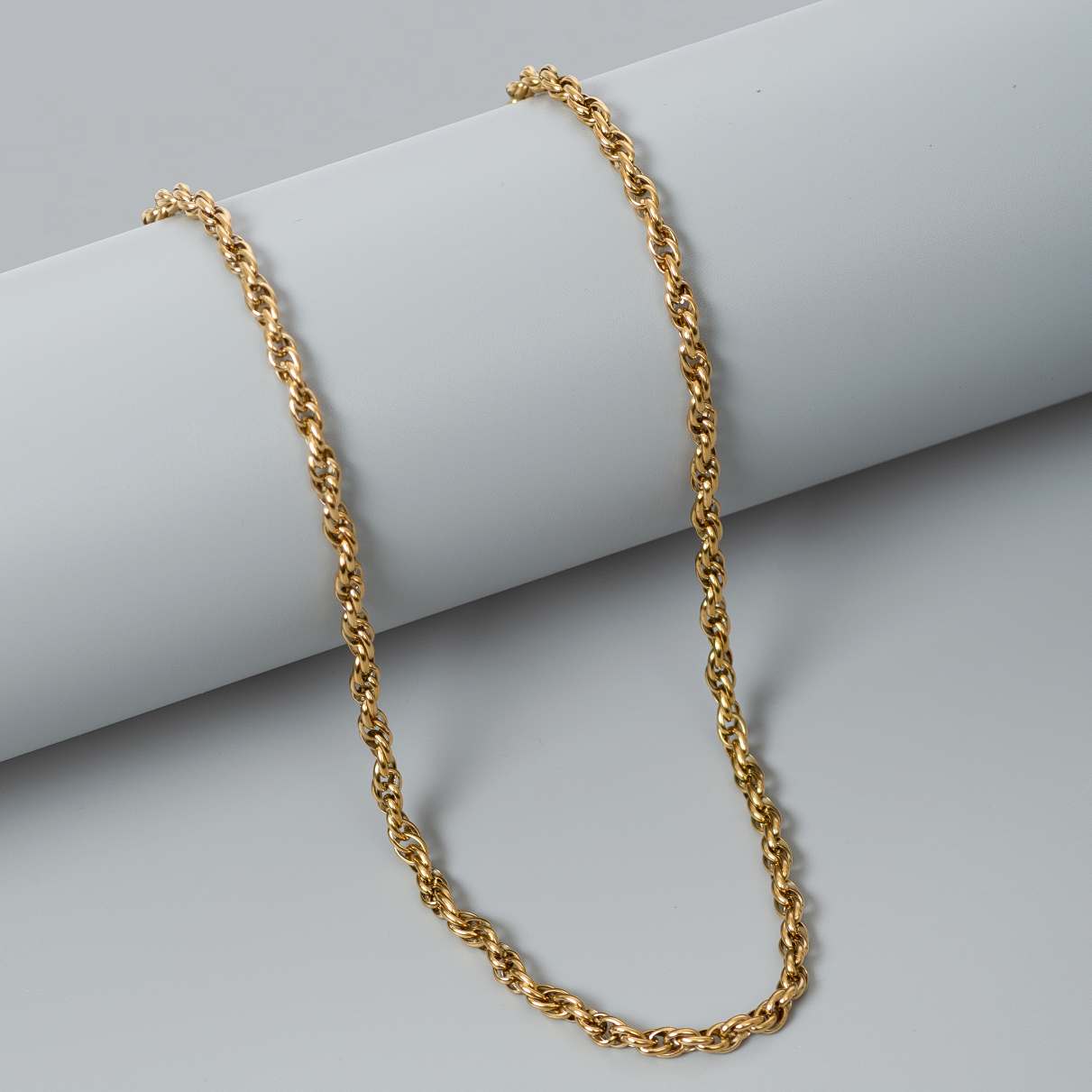 Rope Link 18K Gold Plated Chain