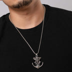 ANCHORE ADORNED NECKLACE