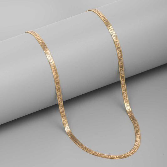 GLOW CORD 18K GOLD PLATED CHAIN