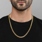 Gladiator 18K Gold Plated Chain