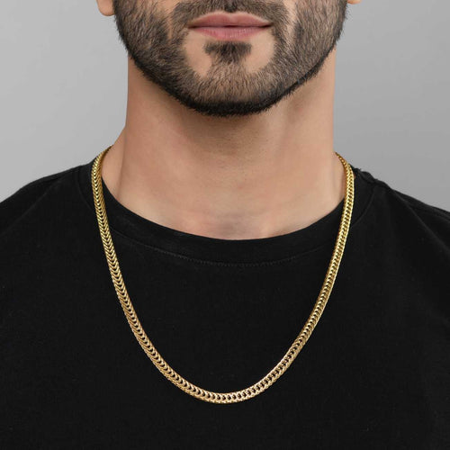Gladiator 18K Gold Plated Chain