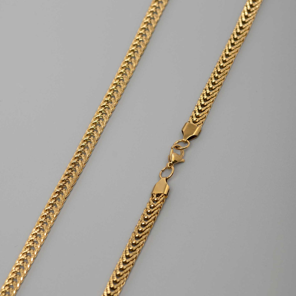 Gladiator 18K Gold Plated Chain