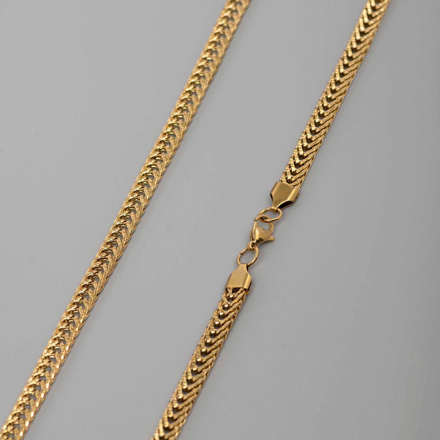 Gladiator 18K Gold Plated Chain