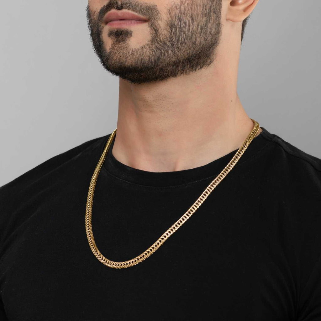Gladiator 18K Gold Plated Chain