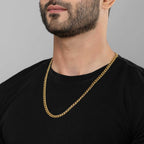 Cuban 18K Gold Plated Chain