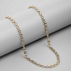Hybrid Silver Link 18K Gold Plated Chain