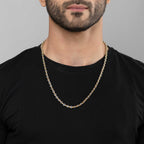 Hybrid Silver Link 18K Gold Plated Chain