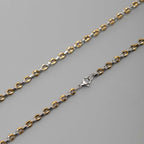 Hybrid Silver Link 18K Gold Plated Chain