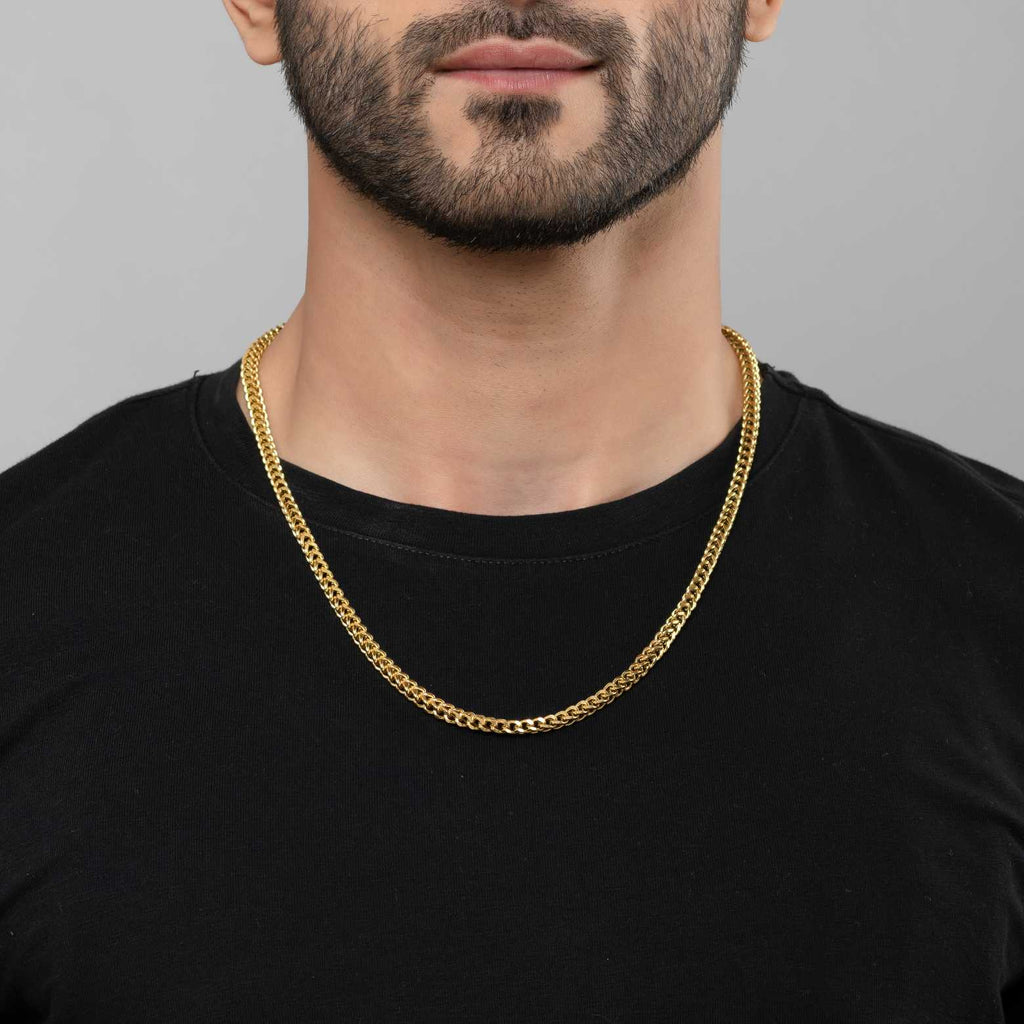 Rohit 18K Gold Plated Chain