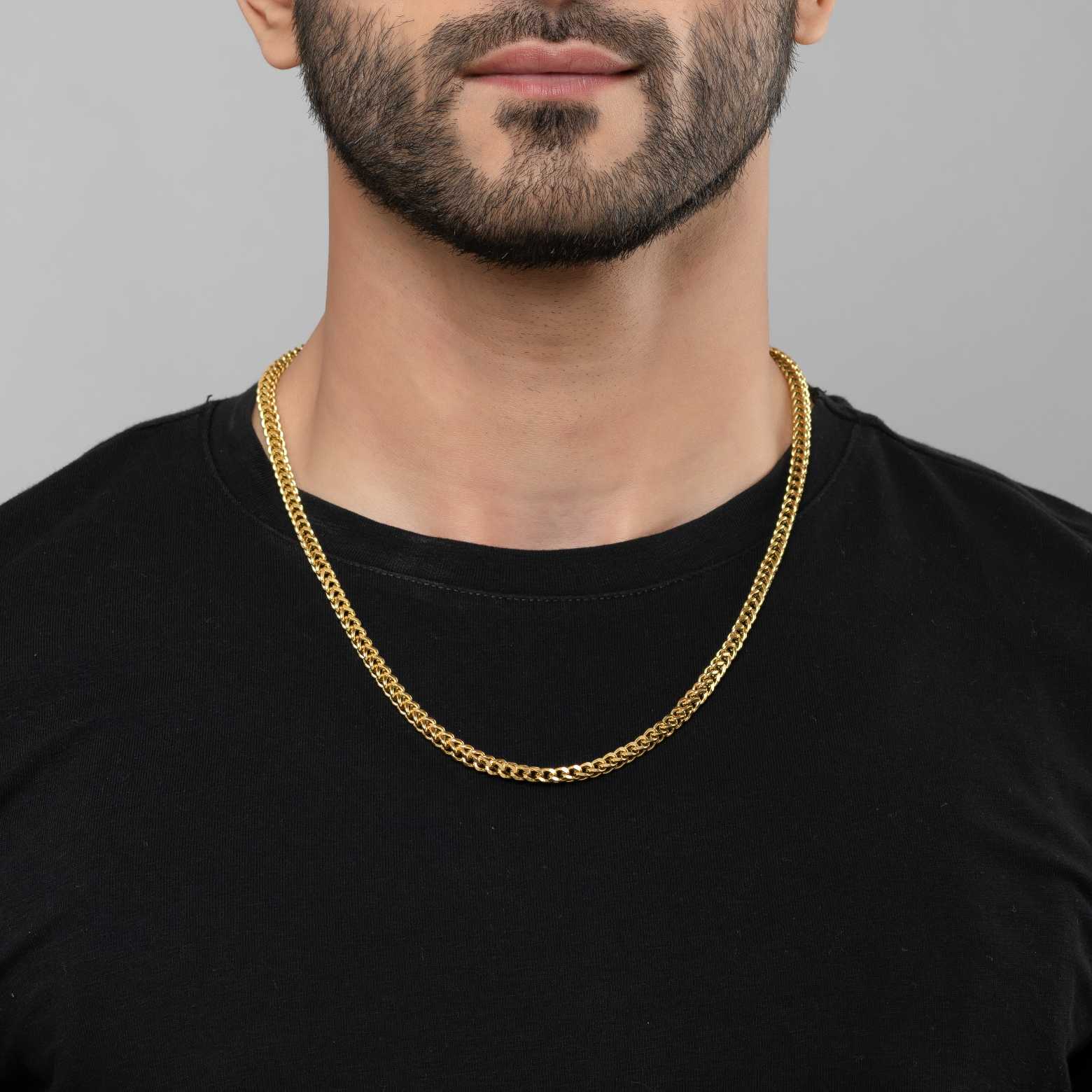Rohit 18K Gold Plated Chain