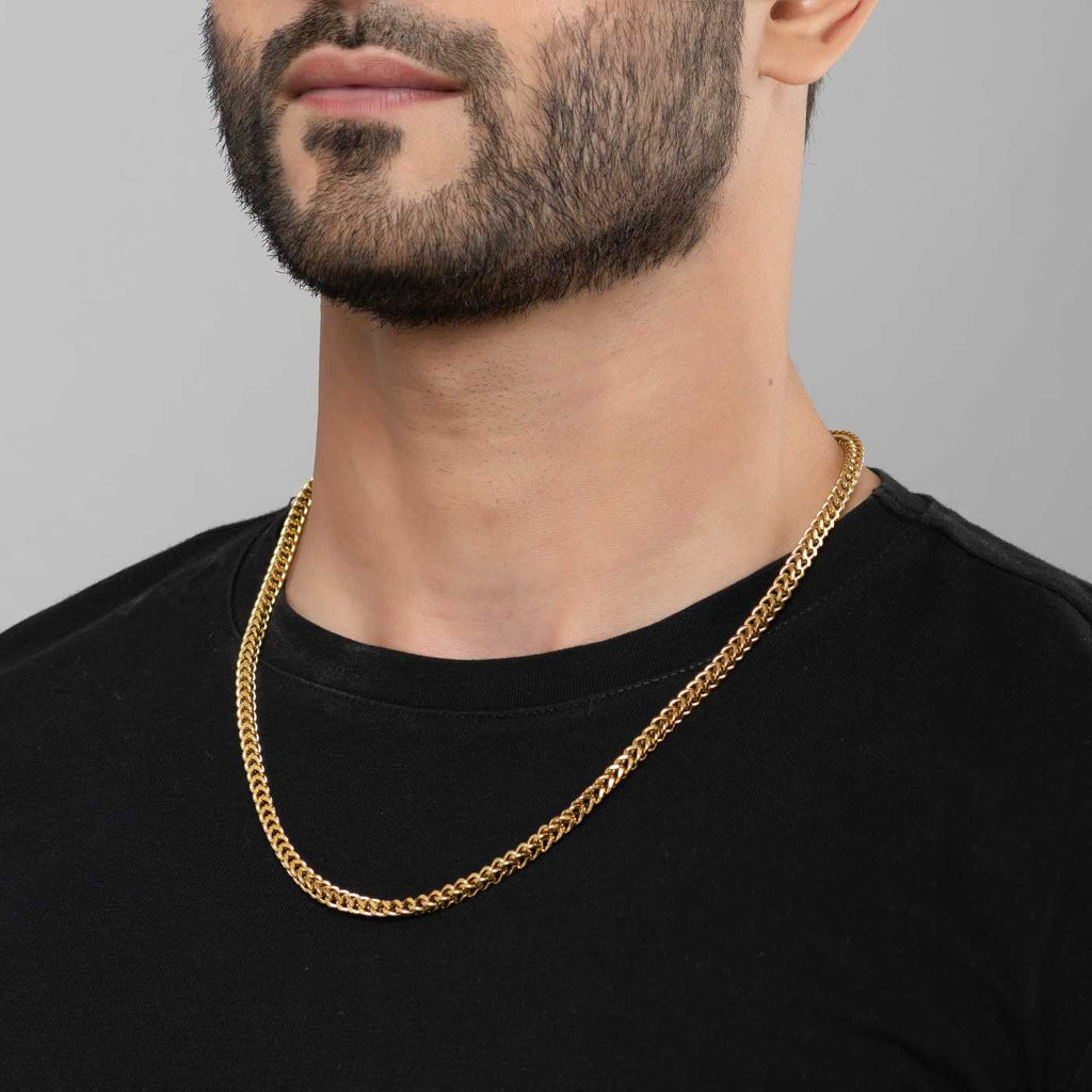 Rohit 18K Gold Plated Chain