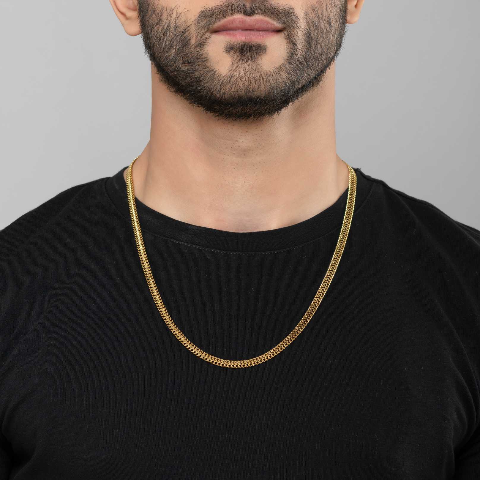Titan 18K Gold Plated Chain
