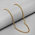 Golden Cascade 3mm 18K Gold Plated Chain