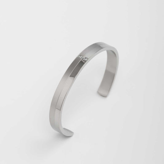 DUAL APEX SILVER CUFF