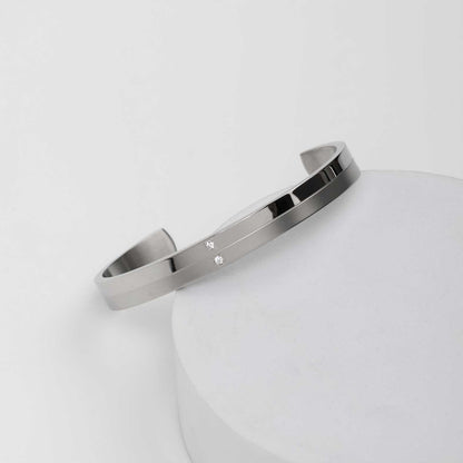 DUAL APEX SILVER CUFF