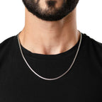 Mini Franco Silver Chain