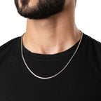 Mini Franco Silver Chain