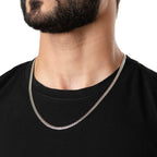 Slither Line Silver Chain