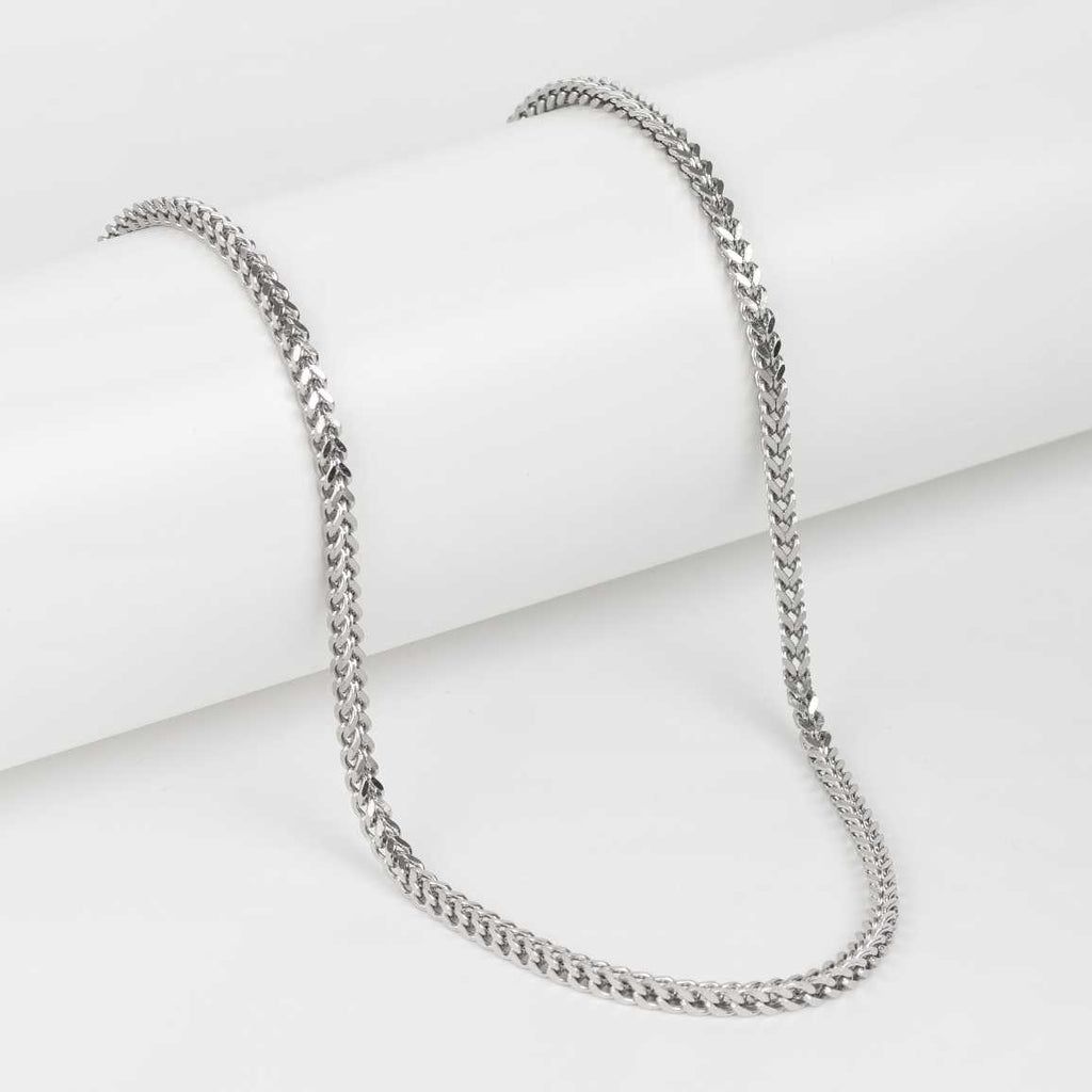 Neo Square Silver Chain