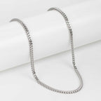 Neo Square Silver Chain