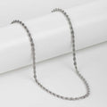 Rope Silver Chain