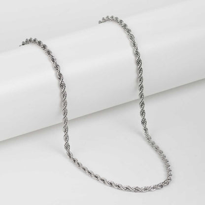 ROPE SILVER CHAIN