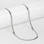 Slither Line Silver Chain