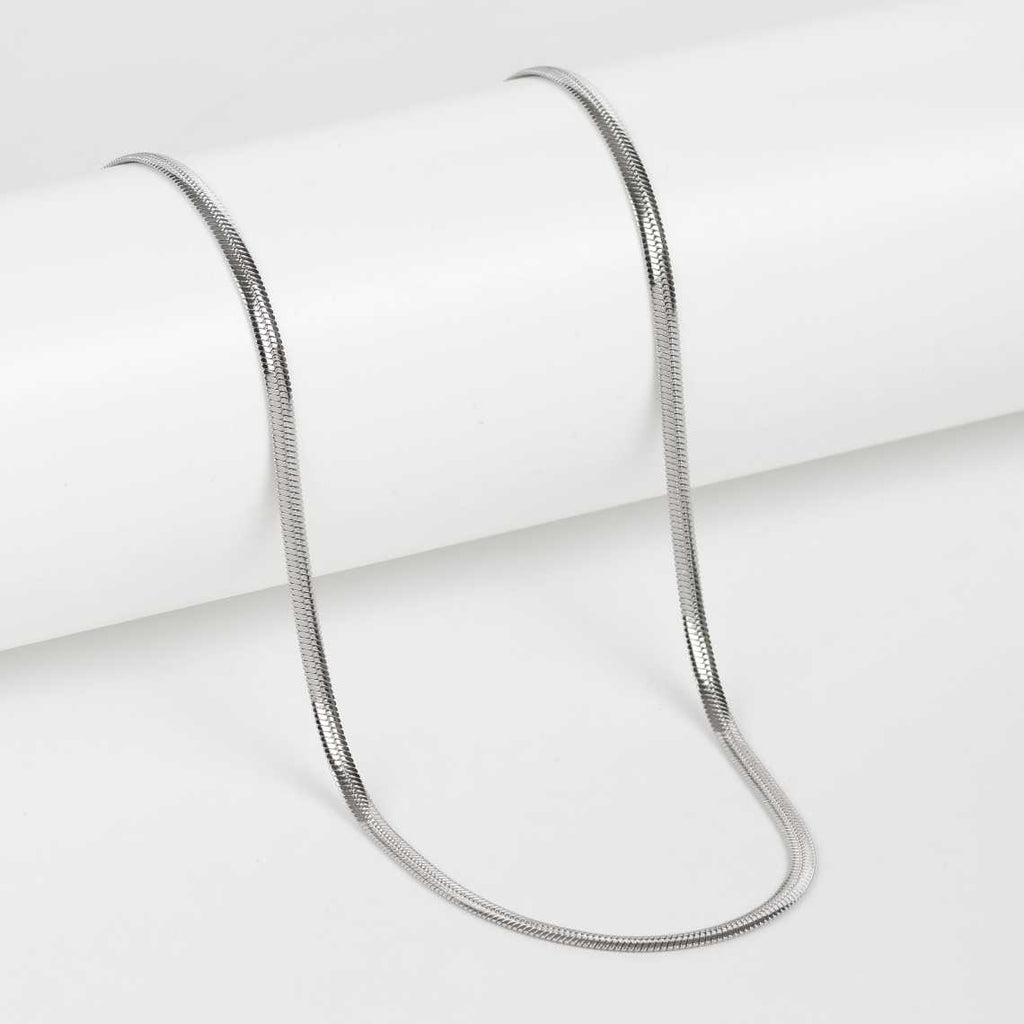 Mini Snake Silver Chain